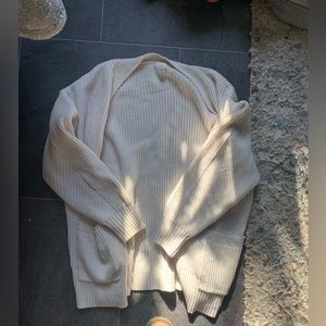 A new day, White cardigan, size medium